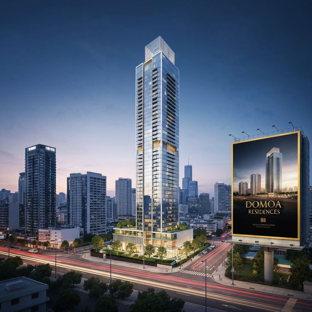 Domoa Billboard mockup